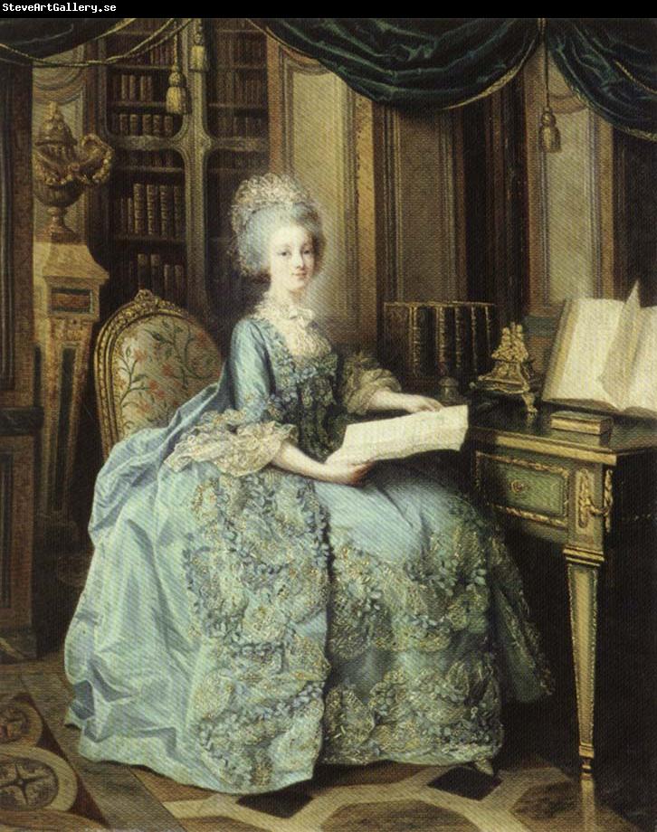 Lie Louis Perin-Salbreux Portrait of Marie Antoinette